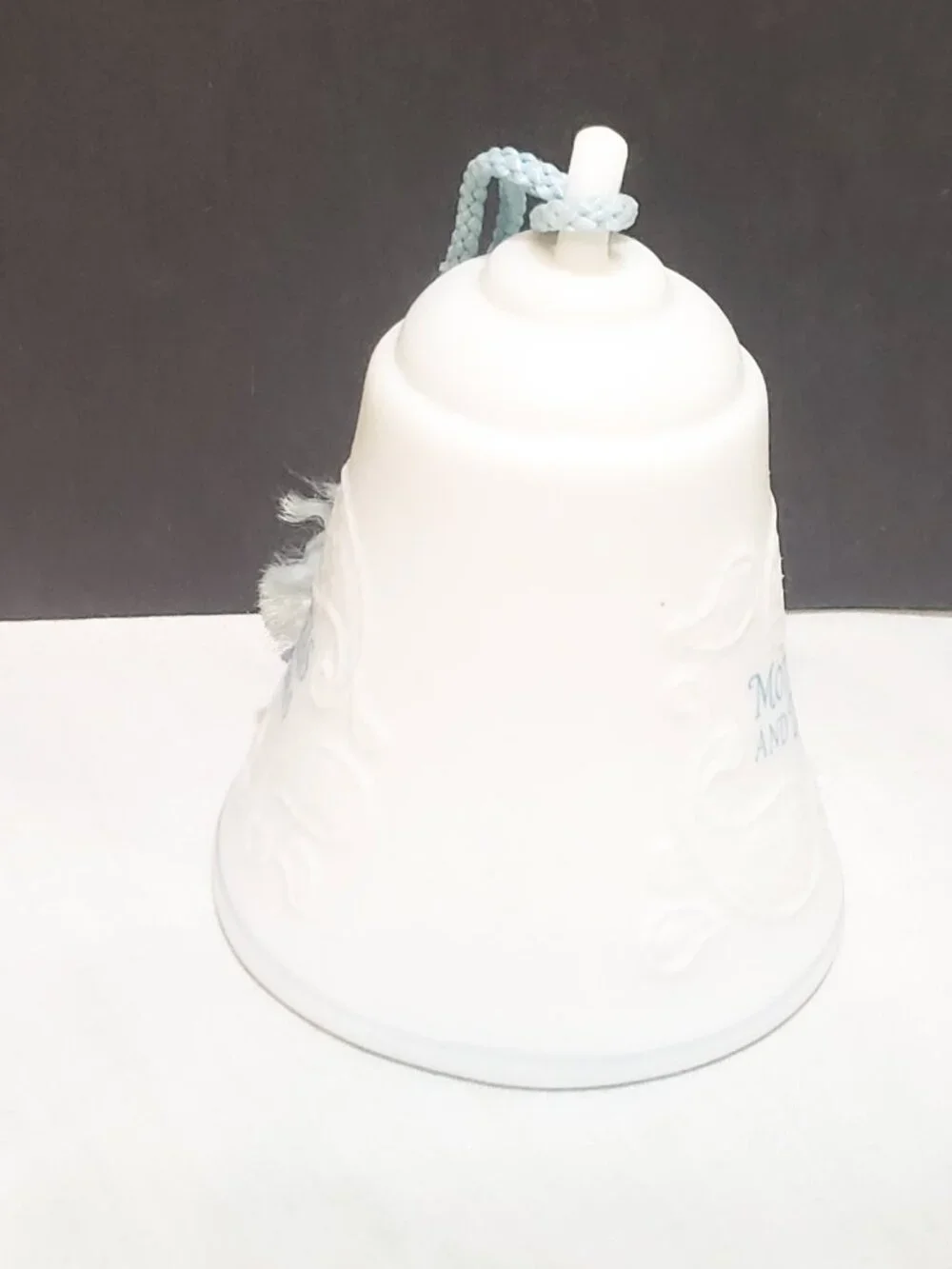 Christmas Bell Mother and Dad Ornament 1985 Hallmark 3
